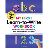 My First Learn-To-Write Workbook: Practice for Kids with Pen Control, Line Tracing, Letters, and More! (Paperback)